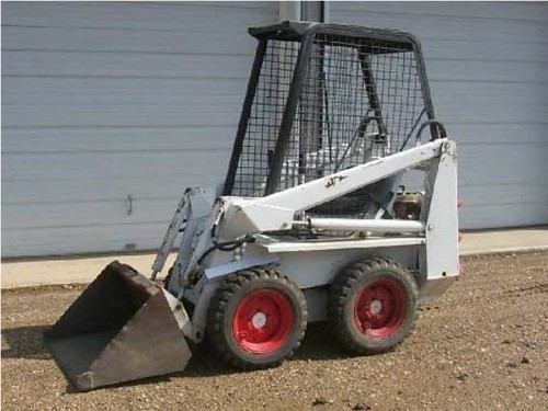 Bobcat 371 skid steer workshop - steer,
