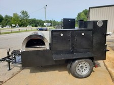 Mobile Pizza Oven BBQ Sink