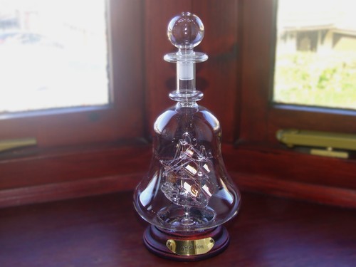 Mayflower glass ship - a,