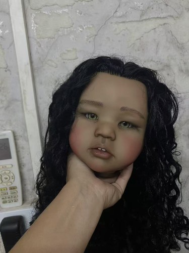 Painted reborn baby doll - painted,