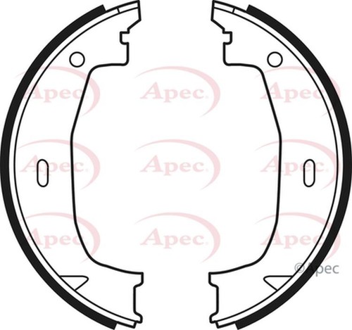 Apec brake shoes rear - apec,
