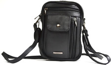 Gents / Ladies Wrist Bag in Genuine Sheep Nappa Leather by Lorenz Model 1459