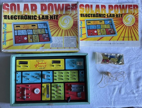 Vintage science fair solar - science,