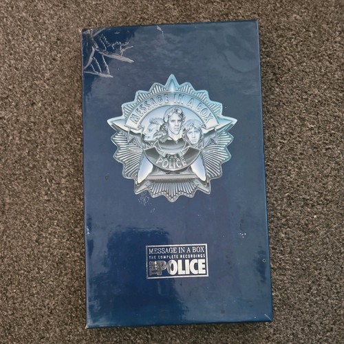 The police message box - message, in