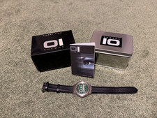 01 The One, Samui Moon Binary Watch, Red LED, Unisex, 3 Atm, Boxed, Rare