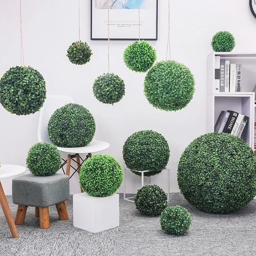 Artificial boxwood topiary - artificial,