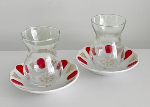 Turkish tea set for - for, 2