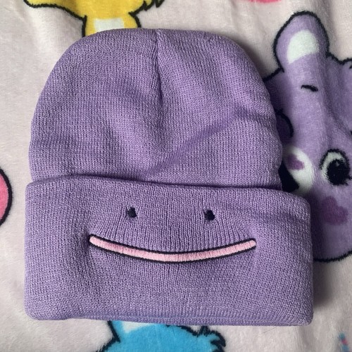 Ditto purple beanie hat - purple,