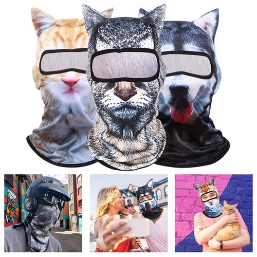 Animal balaclava cat - animal, dog