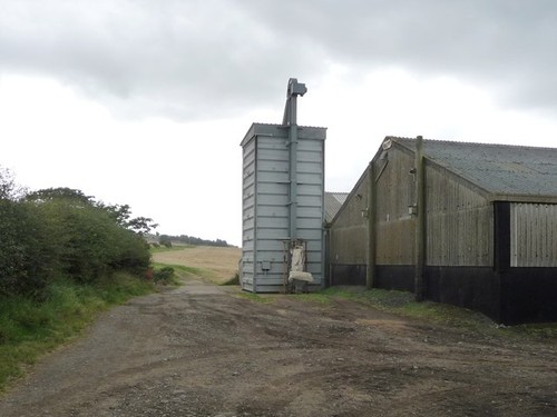 Photo 6x4 grain silo - grain, brough