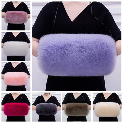 Women hand faux fur winter - hand,