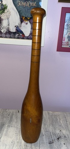 Wooden indian club - indian,