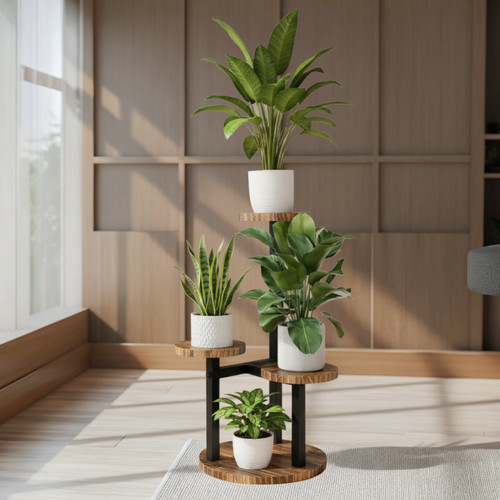 Tier indoor plant stand - indoor,