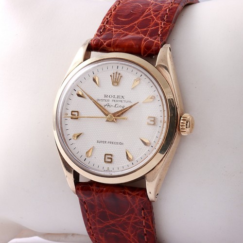 1966 rolex air king - rolex, 9ct
