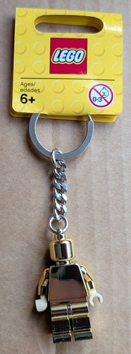 Lego gold minifigure - minifigure, keyring