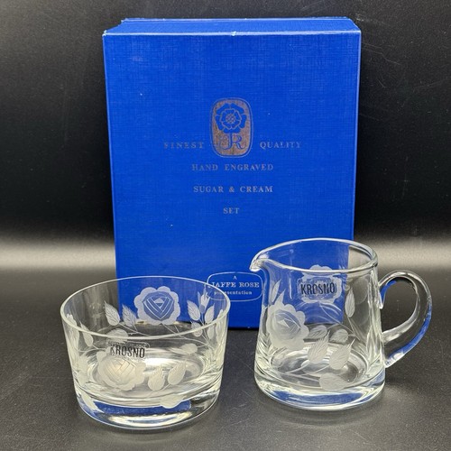 Krosno poland hand engraved - krosno,