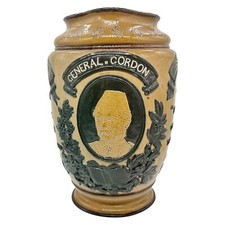 RARE ROYAL DOULTON LAMBETH MILITARY INTEREST GENERAL GORDON COMMEMORATIVE JUG