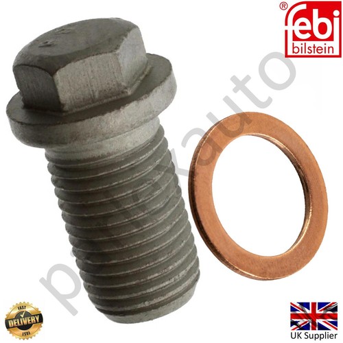 Engine sump drain - drain, plug