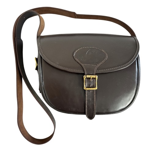 Leather cartridge bag shooting - bag,