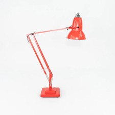 2025 Anglepoise Original 1227 Giant Floor Lamp Red Aluminum with Concrete Base