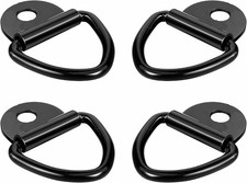 4Pc 1/4" V-Rings Tie Down Load