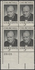 1965 Winston Churchill Plate