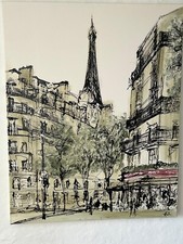 Paul Kenton Original Painting - Springtime in Paris