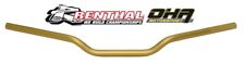 Renthal Unbraced 22mm Motorcycle Handlebars Bars ULTRA LOW GOLD - Streetfighter