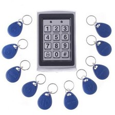 Metal Password Keypad RFID Card Reader Door Access Control Security System