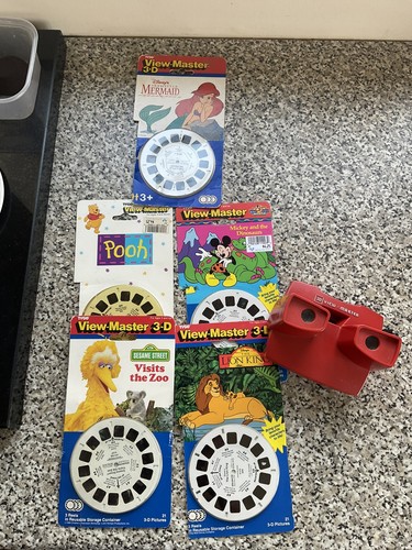Viewmaster lot disney sesame - lot,