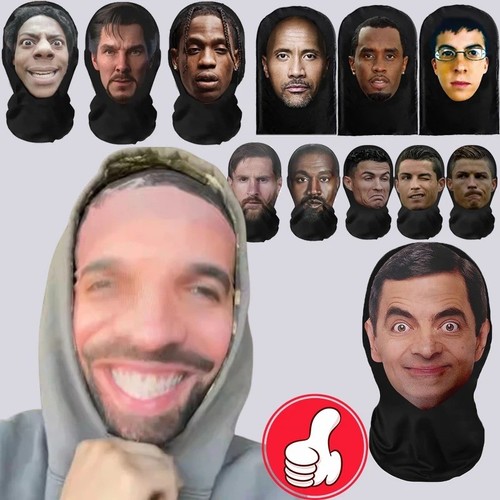 Realistic face for men - 3d,