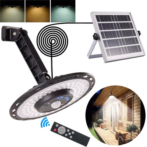 Solar panel ceiling pendant - panel,