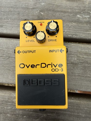 Boss overdrive pedal - od-3,