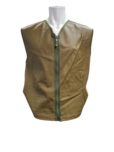 Leather royal artillery jerkin - leather,