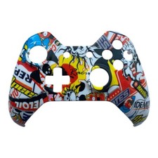Stickerbomb Xbox One Controller Replacement Housing Faceplate Model 1537 / 1697