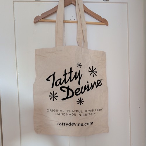 Tatty devine cotton tote bag - cotton,
