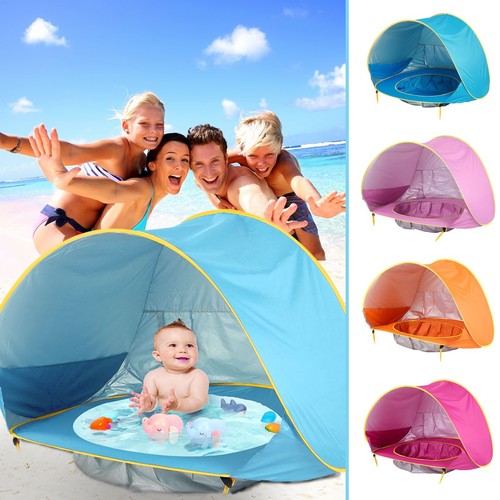 Baby beach tent with - baby,