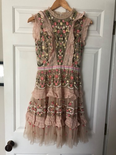Needle and thread dress - needle,