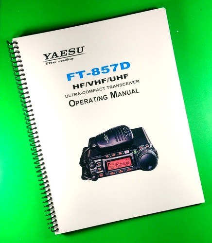 Owners manual for yaesu - for,