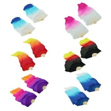 1 Pair Of Bellydance Silk Fan