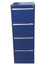 Bisley Blue 4 Drawer Foolscap