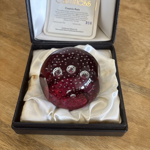 Caithness glass paperweight - glass,