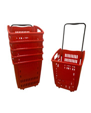 1 X Plastic Shopping Trolley