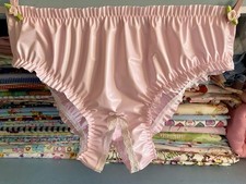 Sissy gathered opaque pink pvc