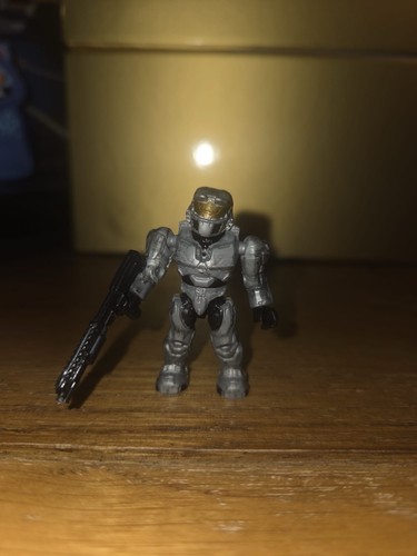 Halo mega bloks silver - silver, spartan