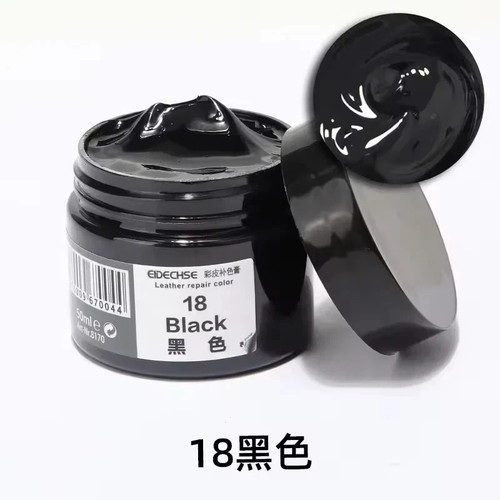 Leather vinyl black paint - vinyl,