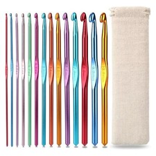 14 Pcs Crochet Hooks Set