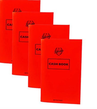 Silvine Pocket-Sized Cash Book Note Pad Memo Accounting Cashier Money Tracker 