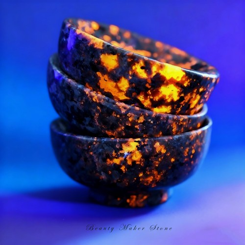 Yooperlite crystal bowl - yooperlite,