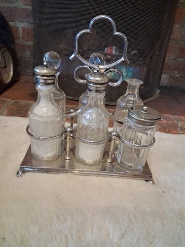 Antique cut glass - cut, &
